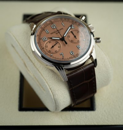 Patek Philippe Complications Salmon White Gold 41mm 5172g-010 Complete
