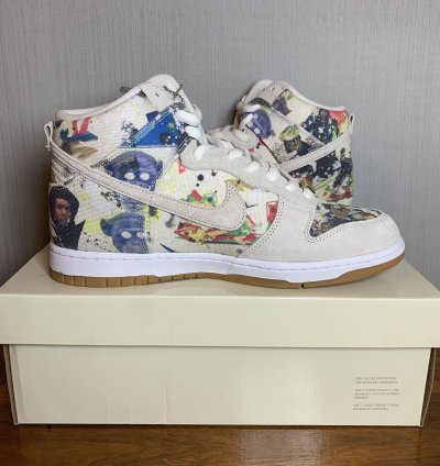 Supreme Nike Sb Dunk High Rammellzee