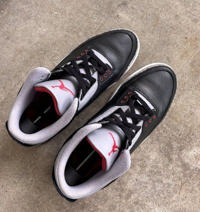 Air Jordan 3 Retro Og Black Cement 2024 Size 12