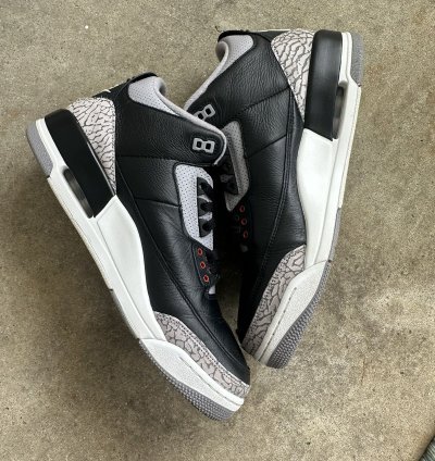 Air Jordan 3 Retro Og Black Cement 2024 Size 12