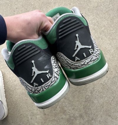 Air Jordan 3 Retro Pine Green Size 13