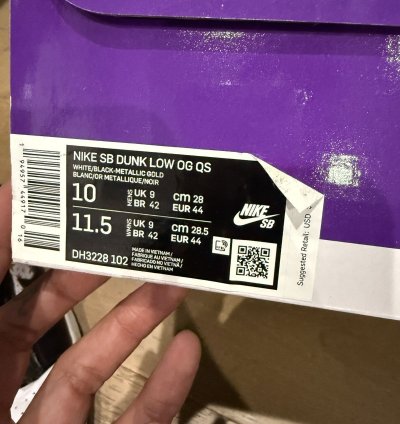 Supreme Nike Sb Dunk Low Og