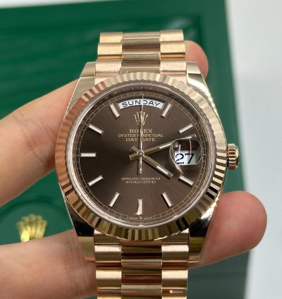 Rolex Day-date 40 228235 Choco Index