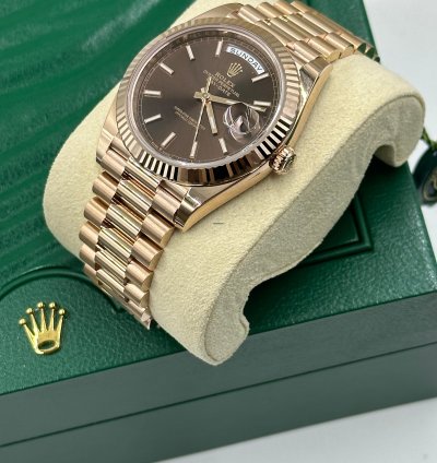 Rolex Day-date 40 228235 Choco Index