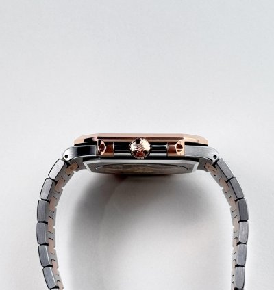 Patek Philippe Cubitus 5821 1ar-001 Stainless Steel Rose Gold Blue Dial 2025
