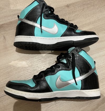 The Nike Sb Dunk High Diamond Supply Co Tiffany