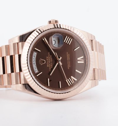 Rolex Day-date 40 228235 Choco Roman 2024 99 New Full Set