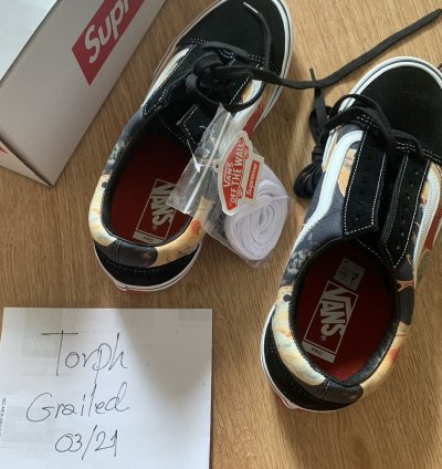 Vans Andres Serrano Blood And Semen Metallica