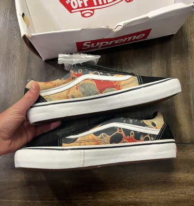 Vans Old Skool Supreme Andres Serrano Blood And Semen Il
