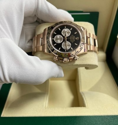 Rolex Daytona Black And Sundust Index Dial Oyster Bracelet 126505