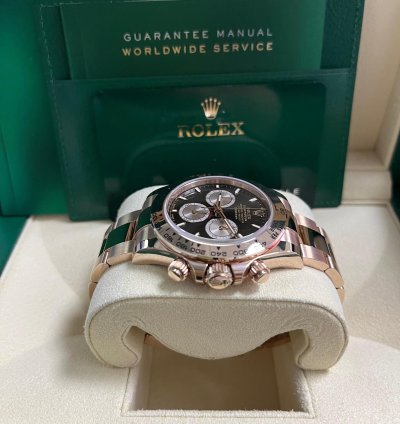 Rolex Daytona Black And Sundust Index Dial Oyster Bracelet 126505