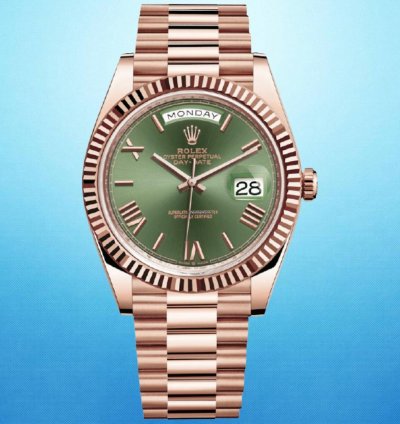 Rolex Day-date 40 228235 Green Day-date 40 New