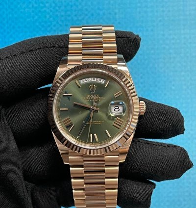 Rolex Day-date 40 228235 Green Day-date 40 New