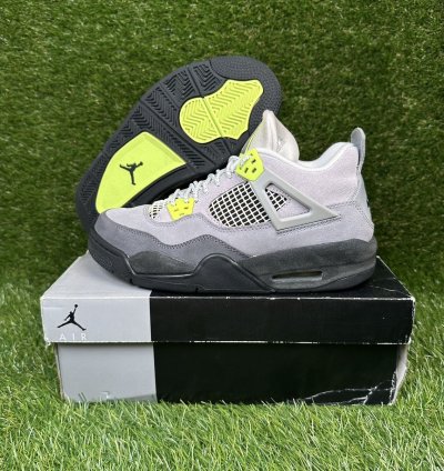 Air Jordan 4 Gs Neon 95