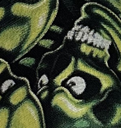 Vans Slip-on Supreme Skull Pile Green