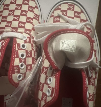 Vans Supreme Authentic Checkered
