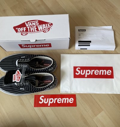 Vans Supreme Comme De Garcons Shirt Era