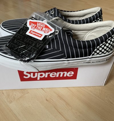Vans Supreme Comme De Garcons Shirt Era