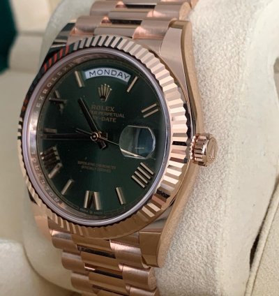 Rolex Day-date 40 228235 Olive New 11 2024