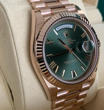 Rolex Day-date 40 228235 Olive New 11 2024