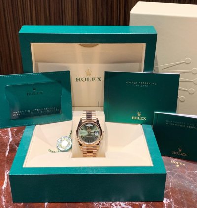 Rolex Day-date 40 228235 Olive New 11 2024