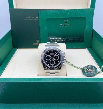 Rolex Daytona Black Ceramic March 2025