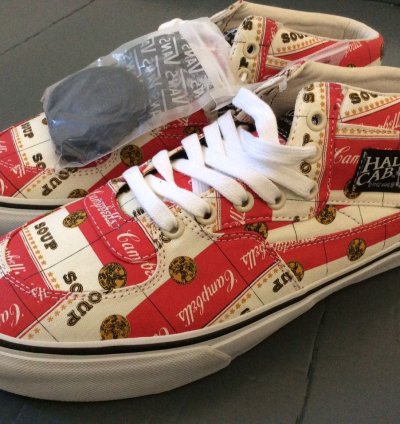 Vans Supreme Half Cab Us 10 Andy Warhol Sample