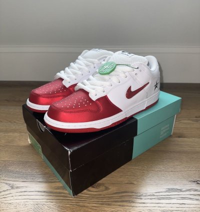 Varsity Red Supreme Nike Sb Dunk