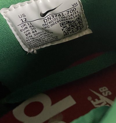 Used Nike Sb Dunk High Supreme By Any Means Brazil 12us