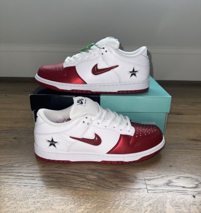 Varsity Red Supreme Nike Sb Dunk