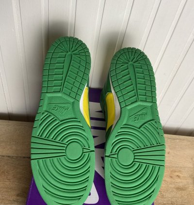 Used Nike Sb Dunk High Supreme By Any Means Brazil 12us