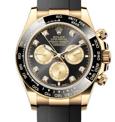 Rolex Daytona Black Champagne Dial With Diamonds Unworn Full Set 126518ln