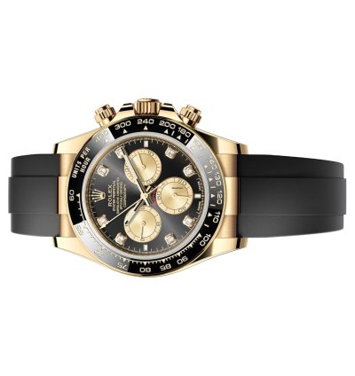 Rolex Daytona Black Champagne Dial With Diamonds Unworn Full Set 126518ln
