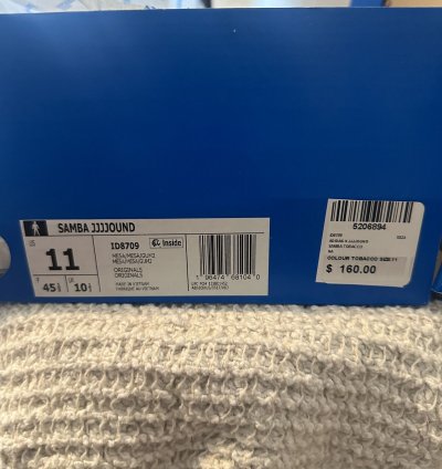 Jjjjound Adidas Samba Tobacco