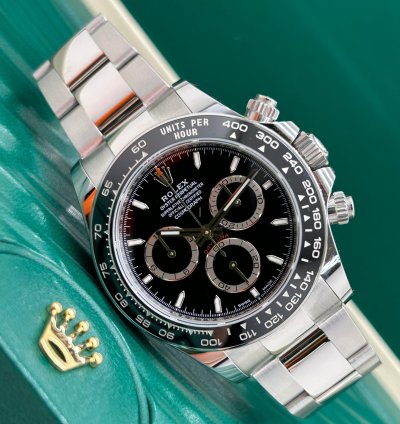 Rolex Daytona Black Dial - Ref 126500ln - New 2024