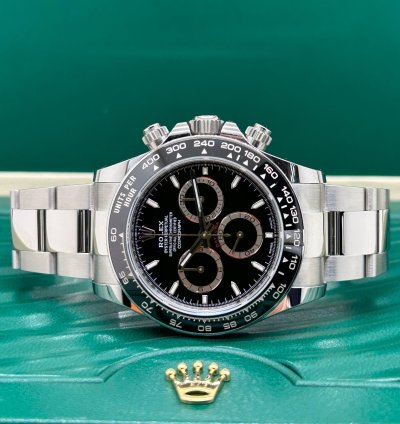 Rolex Daytona Black Dial - Ref 126500ln - New 2024