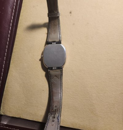 Patek Philippe Golden Ellipse Magnifique Patek Phillippe En Platine Avec Diamant 0 2 Carat