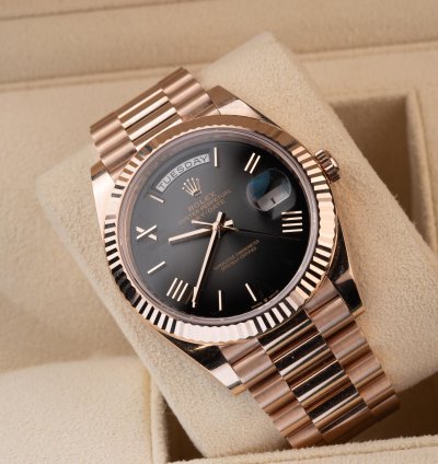 Rolex Day-date 40 228235 Rose Gold Slate Ombr 2025