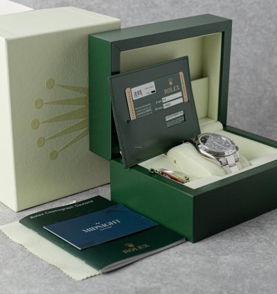 Rolex Daytona Black Dial 09 2009 New Full Stickers Full Set 116520