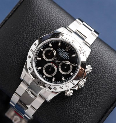 Rolex Daytona Black Dial 09 2009 New Full Stickers Full Set 116520