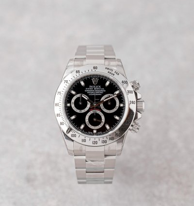 Rolex Daytona Black Dial 09 2009 New Full Stickers Full Set 116520