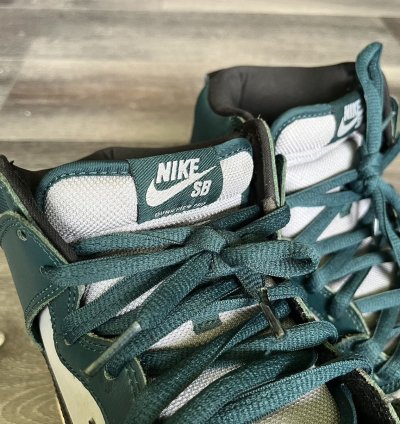 Vintage Nike Sb Dunk High Newport Men 305050-306 2013 9 5