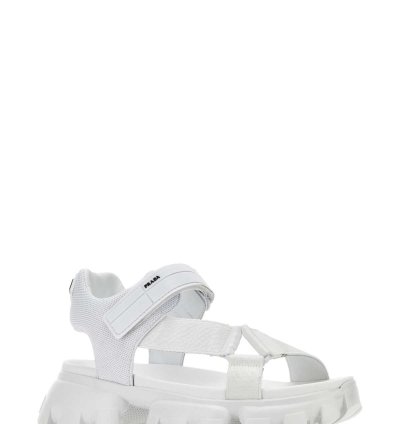 White Nylon Sandals