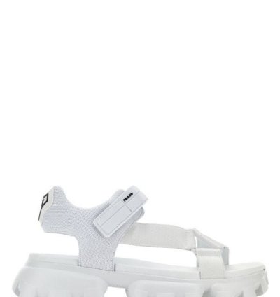 White Nylon Sandals