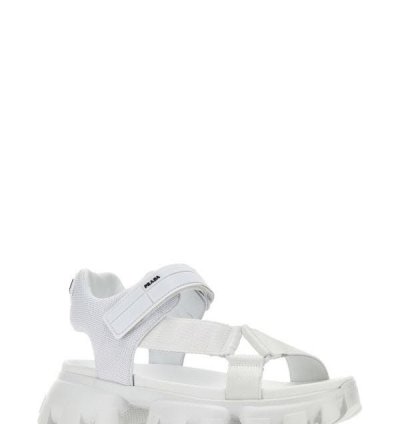 White Nylon Sandals