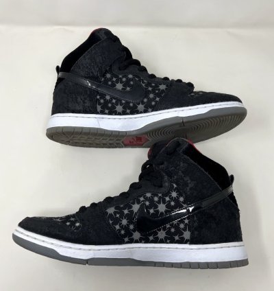 Vintage Nike Sb Dunk High Premium Paparazzi 2014 Black Athletic Sneaker Men Size 11