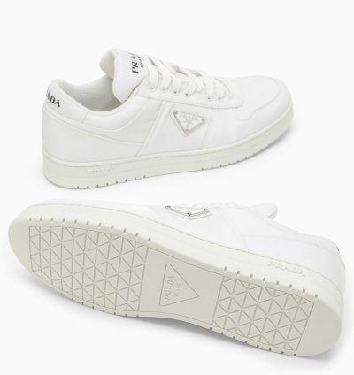 White Re-nylon Trainer