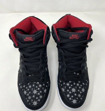 Vintage Nike Sb Dunk High Premium Paparazzi 2014 Black Athletic Sneaker Men Size 11