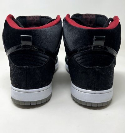 Vintage Nike Sb Dunk High Premium Paparazzi 2014 Black Athletic Sneaker Men Size 11