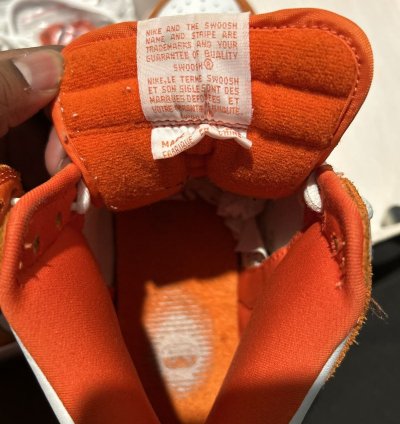 Vintage Nike Sb Dunk High Syracuse 2005 Edition Size 8 5